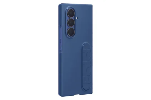 Samsung Galaxy Z Fold 7 Backcover aus Silikon Blau - Taschen & Schutzhüllen - Schütze dein Samsung Galaxy Z Fold7 mit dieser robusten Silikonhülle, die optimalen Schutz vor Kratzern bietet und gleichzeitig den Zugriff auf Display und Anschlüsse ermöglicht.