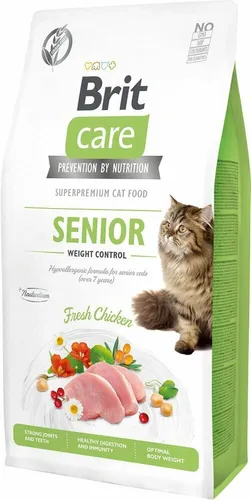 BRIT Care Cat Grain-Free Senior & Weight Control 7 kg von Brit
