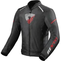 Revit Sprint H20 Motorrad Textiljacke XL, schwarz-rot - Motorradjacke mit herausnehmbarem Thermofutter und Hydratex®|G-Liner für optimalen Wetterschutz und Komfort auf jeder Fahrt.