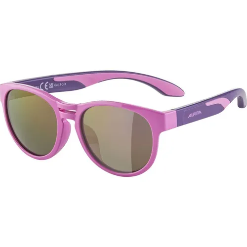 ALPINA JOLA Sonnenbrille für Kinder, pink-berry gloss von Alpina