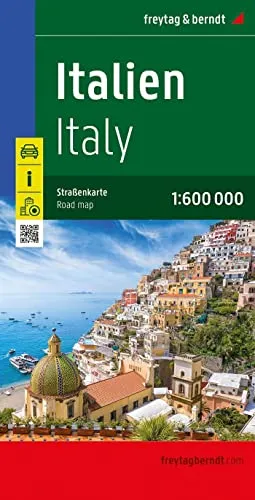 Italien, Straßenkarte 1:600.000, freytag & berndt: Mit Infos, Innenstadtpläne (freytag & berndt Auto + Freizeitkarten)