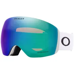 Oakley Flight Deck OO7050 D2 - Skibrillen in Weiß Chrome L - Wintersport-Brillen mit großem Sichtfeld und anti-beschlag Beschichtung für optimale Sicht bei jedem Wetter.