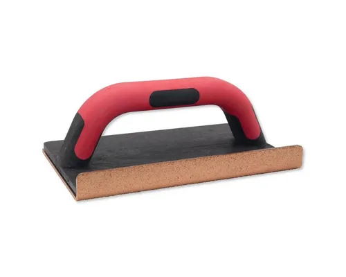 DEWEPRO Glättekelle Hartmetall-Schleifbrett K60 - Robuste Glättekelle mit Wolframkarbid-Beschichtung für eine gleichmäßige Oberfläche. Ideal für professionelle Anwendungen in der Bauindustrie.