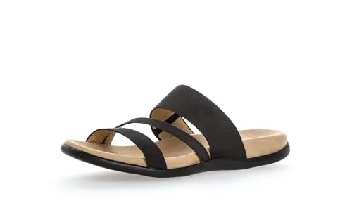 Gabor Damen Hausschuh, Schwarz 87, 45 EU