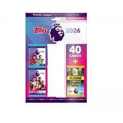 Topps Premier League Mega Pack 25/26 - Fußballkarten von Topps