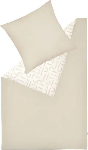 Esprit Bettwäsche E-SCATTER LEO in beige von Esprit