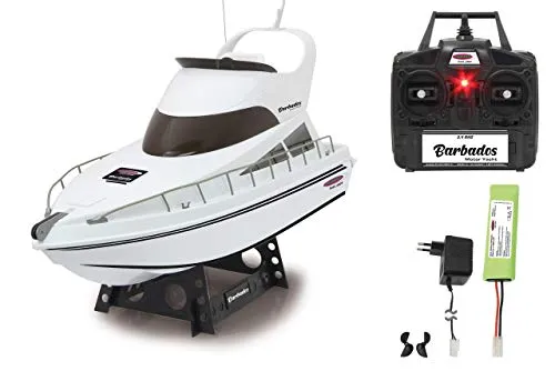 JAMARA 040670 - Barbados RC-Yacht 2,4Ghz, 2 Antriebsmotoren und einfach zu steuern für unvergesslichen Fahrspaß