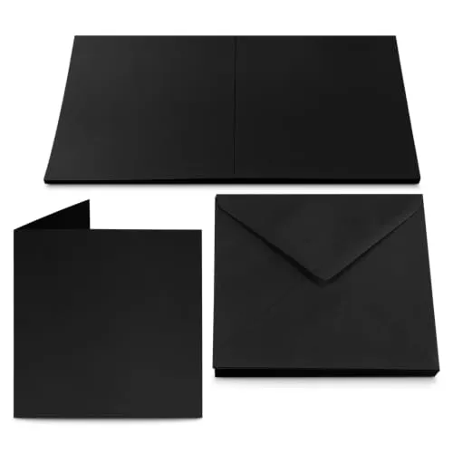 Briefumschläge Schwarz von Netuno