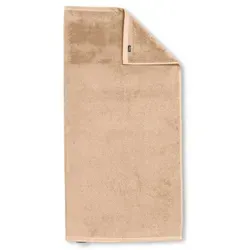 Vossen Gästetuch Vegan Life 40 x 60 cm Baumwolle Beige in beige von Vossen