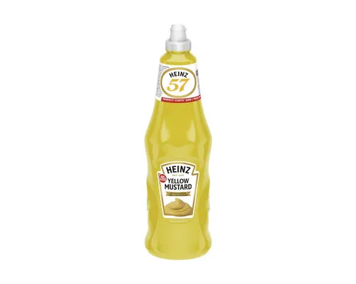 Heinz Saucen, Heinz Mild Yellow Mustard Senf mild würziger Geschmack 1000ml