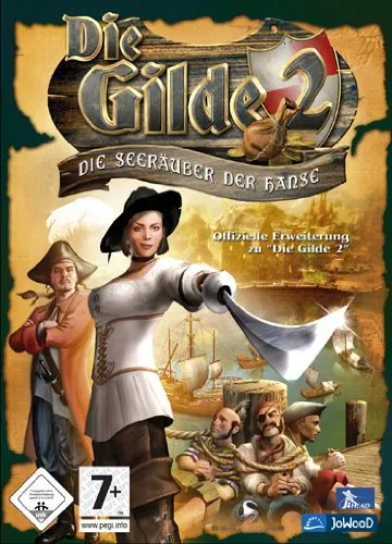 Die Gilde 2: Seeräuber der Hanse (Add-On) - PC Spiel / Simulation / Add-On mit neuen Seeräuber-Elementen für ein spannendes Spielerlebnis in der Hansezeit.