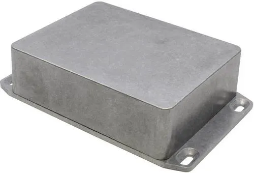 Hammond Electronics 1590BB2FL Universal-Gehäuse 119 x 94 x 38 Aluminium Druckguss Natur 1St.