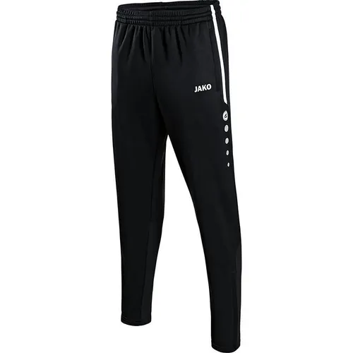 JAKO Unisex Trainingshose Active Hose, Schwarz/Weiß, L EU von JAKO