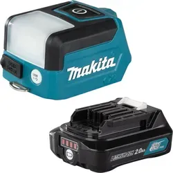 Makita Baustrahler ML 107 DA1 mit Akku 12V, 200 lm LED