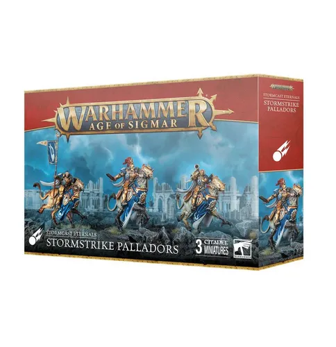 Games Workshop Warhammer Age of Sigmar Stormstrike Palladors - Spielzeugfiguren für das Warhammer Age of Sigmar System, ideal für Sammler und Spieler, die die Stormcast Eternals Fraktion erweitern möchten.