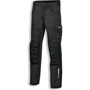 Uvex Arbeitshose syneXXo 8982, Herren, Bundhose schwarz, Größe 46
