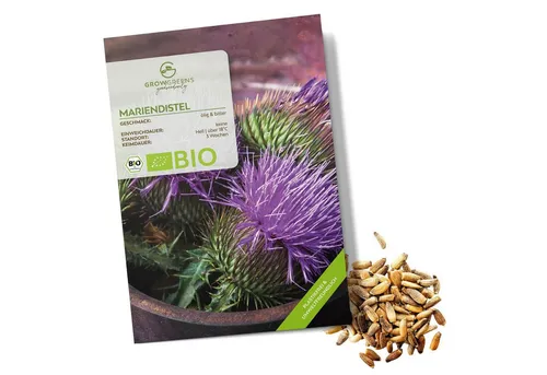 Growgreens Kräutersamen BIO Mariendistel Samen von Growgreens