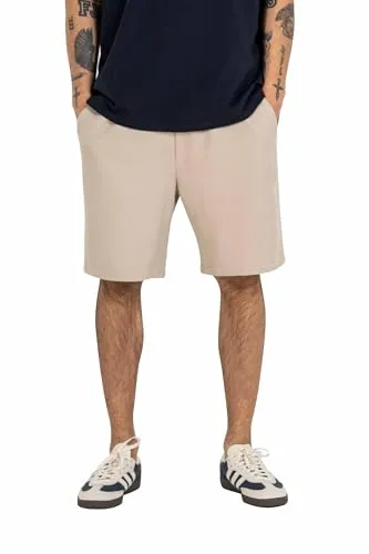 Reell Reflex Easy Short Beige Textured L - Stylische Shorts in Beige mit texturiertem Design, ideal für lässige Freizeitlooks. Hoher Tragekomfort und vielseitig kombinierbar für jeden Anlass.