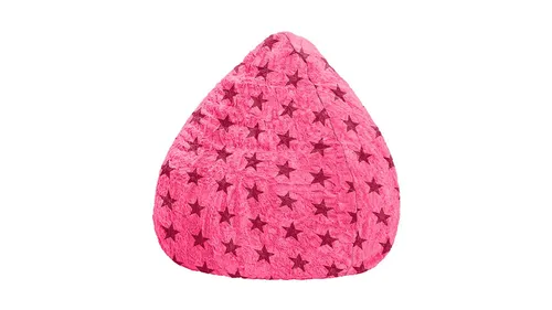 Sitting Point Sitzsack Fluffy Stars XL in pink von Magma