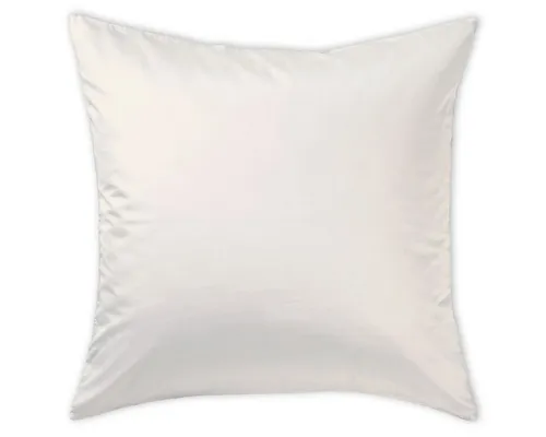 Curt Bauer Uni Mako-Satin Kissenbezug 40x80 cm | Nebel-Grau - Hochwertiger Kissenbezug aus mercerisierter Baumwolle, atmungsaktiv und hautsympathisch. Ideal für stilvolle Dekoration und perfekten Schlafkomfort.