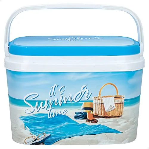 AKTIVE 6L starre tragbare Kühlbox (29x19x20,5 cm), idealer Lebensmittelträger für Picknick oder Picknick, leichtes und kompaktes Design, Tragegriff, einfach zu reinigen und zu transportieren (62249)