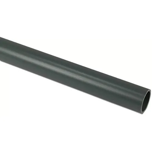Mega 7021865 Druckrohr 1,00 m glatt PVC-U grau - 10 bar - Glattes Druckrohr aus PVC-U, Länge: 1,00 m, Ø 110 x 4,2 mm. Ideal für stabile Verbindungen in Installationen. Kompatibel mit verschiedenen PVC-Klebefittings für langlebige Anwendungen.