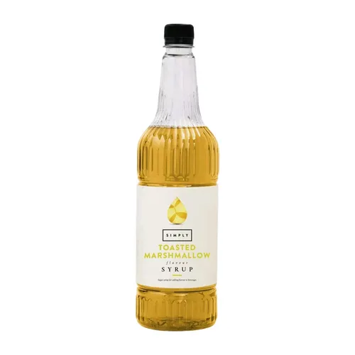 Simply Luxury Natural Cocktail Sirup Toasted Marshmallow 1L, Speck, Halloween,UK