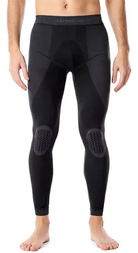 Ladeheid Funktionsunterhose Herren Funktionsunterwäsche lange Unterhose Thermoaktiv LAGI002 (1-St) schwarz L