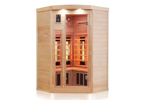 Dewello® Infrarotkabine LAKEFIELD 140cm x 140cm von Dewello