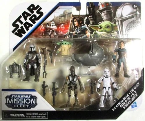 STAR WARS Mission Fleet - Figuren Set / Hasbro (The Mandalorian, Cara Dune,...)