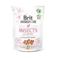 BRIT CARE Dog Crunchy Cracker Puppy Insects rich in Whey 200g