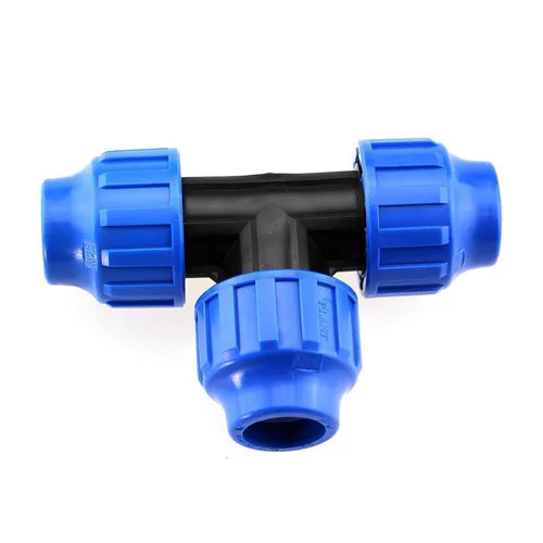 T-Stück 32 mm PE Rohr Verschraubung Fitting DVWG