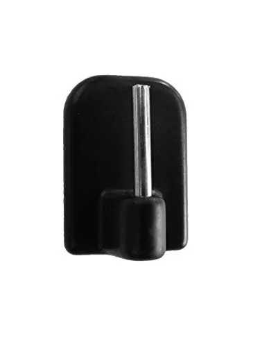 Scheiben-Gardinenhaken in schwarz von prodecoshop