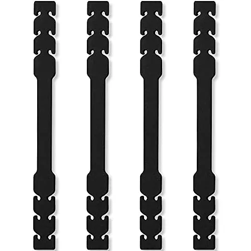 Produktbild OcioDual 4 Mask Extender Maskenhaken Schwarz Anti-Tightening Ear Protector Dekompressionshalter Haken Ohrriemen Ohrenschmerzen