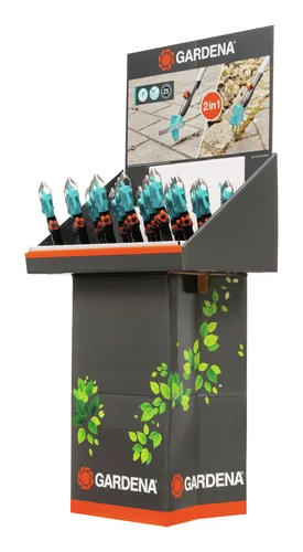 Gardena Fugenkratzer 2in1 mit Handgriff - Praktischer 2in1 Fugenkratzer für präzise Gartenpflege. Ergonomischer Handgriff, austauschbares Edelstahlmesser und komfortable Aufbewahrung machen die Anwendung effizient und angenehm.