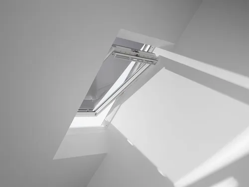 Produktbild VELUX Hitzeschutzmarkise aussen Uni Schwarz 5060, 65x104 cm