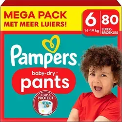 Pampers Baby Dry Pants Größe 6 in weiß von Pampers