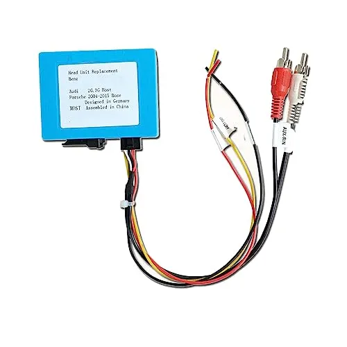 MOST AUDIO GATEWAY für Porsche Cayenne, Cayman, 911, Mercedes ML W164, GL X164, W251 - Adapter zur Integration von Audiogeräten, verbessert das Klangerlebnis in Ihrem Fahrzeug.