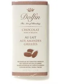 Produktbild Tablette, lait aux amandes grillées, Tafelschokolade, Vollmilch mit geröst. Mandeln, 70 g