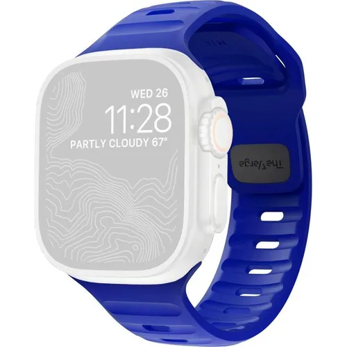 NOMAD Sport Band V2 für Apple Watch 42/44/45/49 mm - Smartwatch Ersatzarmband, strapazierfähig und wasserfest, ideal für aktive Nutzer mit einem leichten, atmungsaktiven Design.