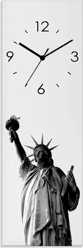 ARTland Glas Wanduhr Freiheitsstatue von ARTland