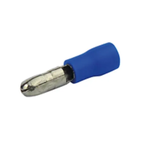 Blanko Rundstecker 1.5-2.5 mm 50 Stück blau in Plastikbox
