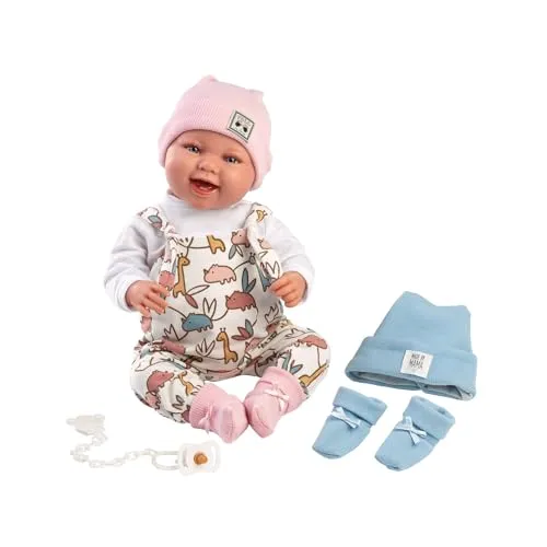 Llorens Babypuppe Tino/Tina (1018481) - Puppe, handgefertigt aus hochwertigen Materialien, ideal für kreative Rollenspiele und zur Förderung der kindlichen Fantasie.