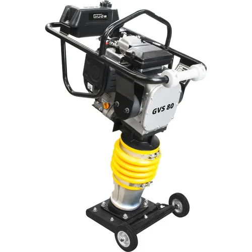 Güde Vibrationsstampfer GVS 80 – 4-Takt 3,2 kW Benzin - Stampfer mit 4,4 PS für effizientes Verdichten von Erde und Asphalt, ideal für Bauprojekte und Landschaftsgestaltung.