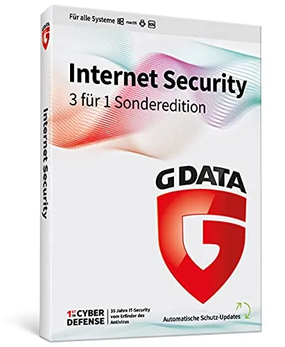 G DATA Internet Security 3 für 1 von G Data