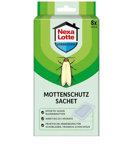 Nexa Lotte Mottenschutz Sachets, 8 Stück