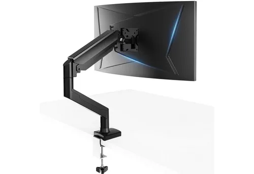 GTPLAYER Monitor Arm für 13-32 Zoll Bildschirme - Höhenverstellbare Monitor-Halterung für 2-10 kg, mit 180° Schwenk, 360° Neigung und VESA 75/100 mm, ideal für ergonomisches Arbeiten.