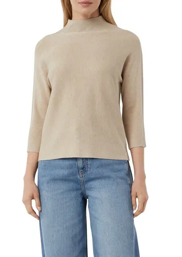 Stylischer Strickpullover mit Fledermausärmeln, Gr. 34, BEIGE - Damen-Strickpullover mit 3/4-Fledermausärmeln von Comma. Dehnbares Material für optimalen Tragekomfort und Bewegungsfreiheit. Ideal für lässige Outfits.