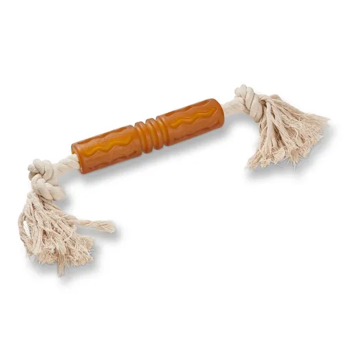 Wolters Pure Nature Flosser Wurf & Zerr-Spielzeug am Seil 40 x 3,5 cm