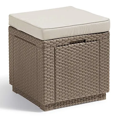 Allibert by Keter Cube Hocker mit Stauraum von Keter